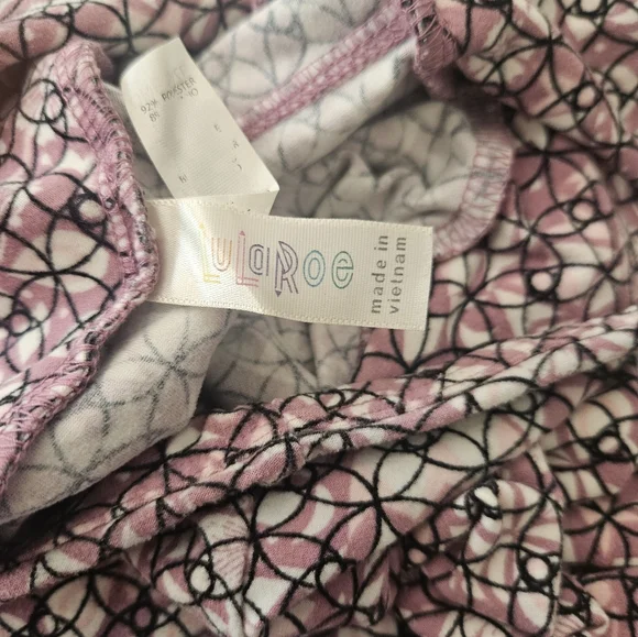 LuLaRoe Geometric Leggings Size Oz. Set Of 6 - Picture 8 of 8